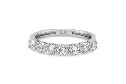 1.00CT 7 Stone Ring- White Gold