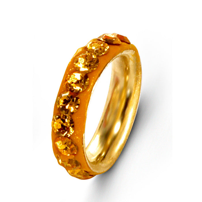 Birthstone Ringlet Pendant: Yellow Gold