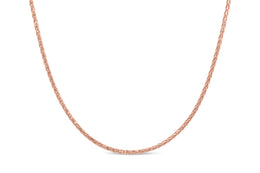 Rose Gold Wheat Chain