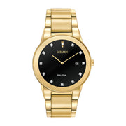 Citizen Men's Axiom Watch: Gold Tone