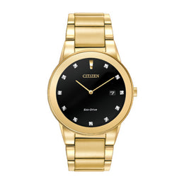 Citizen Men's Axiom Watch: Gold Tone