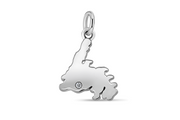 13MM Casablanca Newfoundland Pendant (Available in Sterling Silver, White Gold or Yellow Gold)