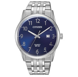 Citizen Men's Stainless Steel Blue Dial Watch