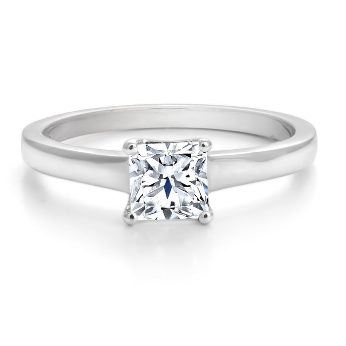.56CT Canadian Rocks Princess Engagement Ring