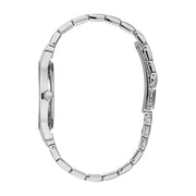 Caravelle Men's Watch: Silver & Black