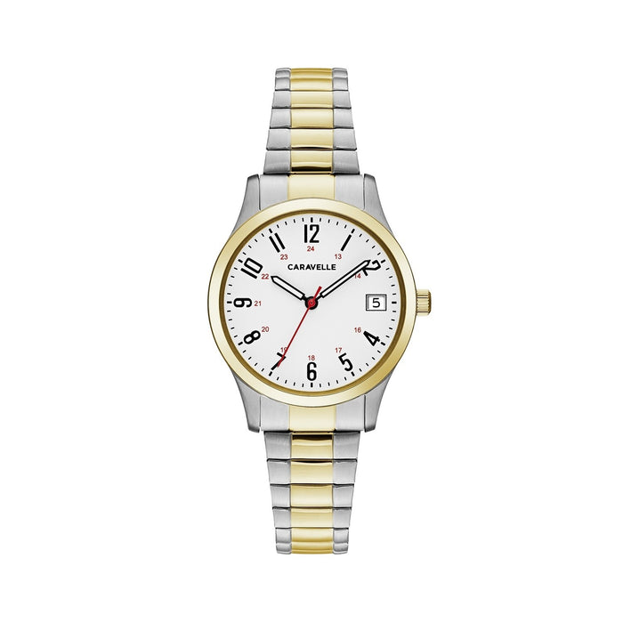 Caravelle Ladie's Watch: Two Tone