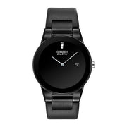 Citizen Axiom - Men's Black Dial AU1065-07E Black Leather Band Watch