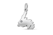 13MM Casablanca Newfoundland Pendant (Available in Sterling Silver, White Gold or Yellow Gold)