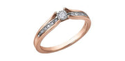 .10CT Diamond Ring: Rose