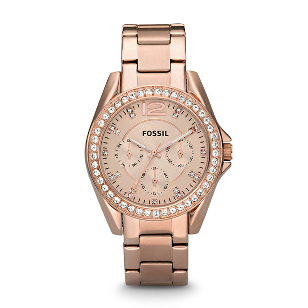 Fossil Riley Watch: Rose — Bogart's Jewellers1