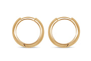 10K Yellow Gold Hoop Earrings