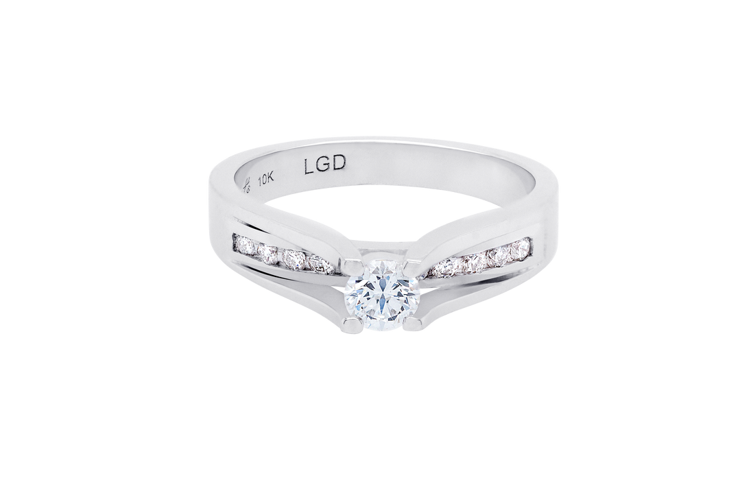 .42CTW Lab Grown Diamond Engagement Ring