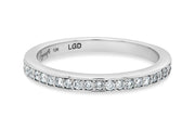 .20CT Lab Grown Diamond 2MM Wedding Band