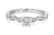 .40CTW Lab Grown Diamond Engagement Ring