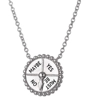 Casablanca Sterling Silver Yes/No Decision Maker Necklace