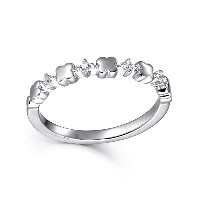 X's and O's Stackable Ring: X