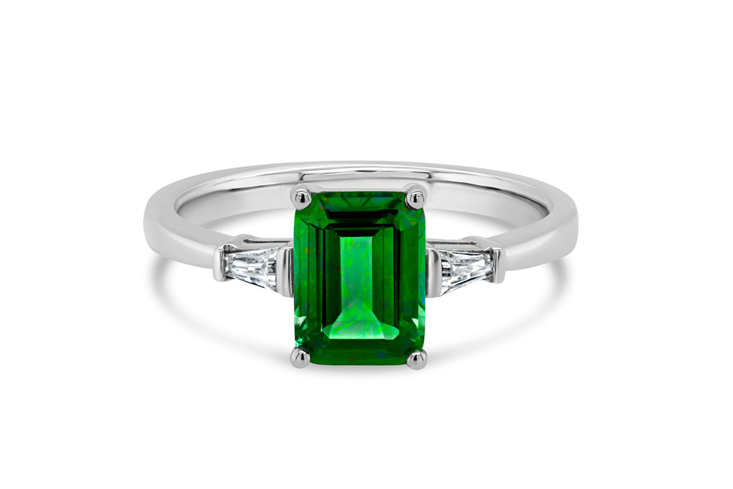 Lab Grown Emerald Fashion Ring