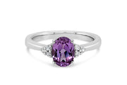 Lab Grown Alexandrite Fashion Ring