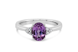 Lab Grown Alexandrite Fashion Ring