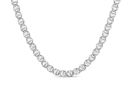 White Gold Mariner Chain