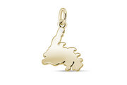 13MM Casablanca Newfoundland Pendant (Available in Sterling Silver, White Gold or Yellow Gold)