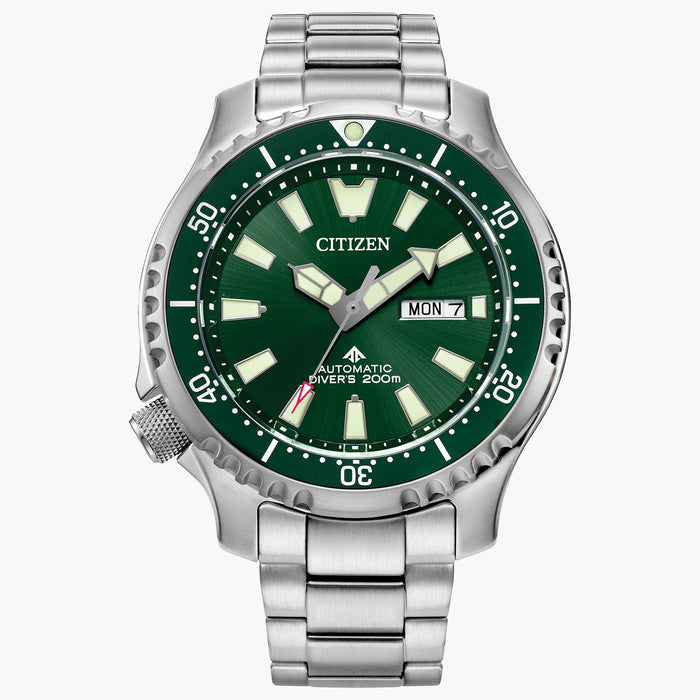 Citizen Promaster Dive Automatic Watch: Green