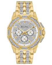 Bulova Octava Men's Watch: Gold Tone