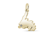 13MM Casablanca Newfoundland Pendant (Available in Sterling Silver, White Gold or Yellow Gold)