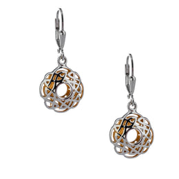 Keith Jack Sterling Silver Window to the Soul Earrings