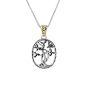 Keith Jack Sterling Silver Tree of Life Necklace