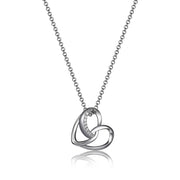 Elle Sterling Silver Amour Necklace