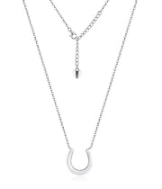 Sterling Silver Horseshoe Necklace