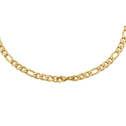 Italgem Stainless Steel 4.5MM Yellow Figaro Chain