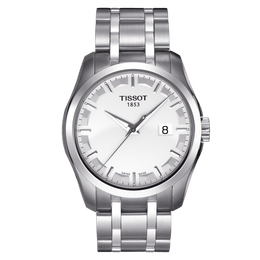 Tissot Men's Couturier Watch: Silver