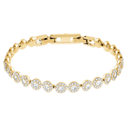 Swarovski Angelic Bracelet: Yellow Gold Tone
