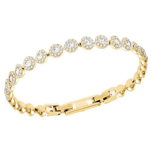 Swarovski Angelic Bracelet: Gold