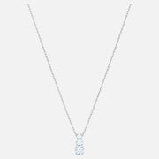 Swarovski Attract Trilogy Necklace: White