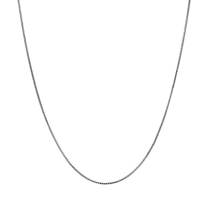 0.9mm Sterling Silver Box Chain