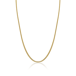 3.5mm Italgem Stainless Steel Yellow Franco Chain