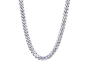 7.7mm Stainless Steel Italgem Men's Curb Chain
