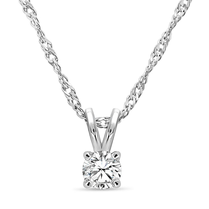 .15CT Bogart's Diamond Solitaire Pendant and Necklace