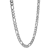 9.5mm Italgem Stainless Steel Men's Figaro Chain