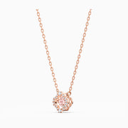 Swarovski Sparkling Dance Necklace & Earrings Jewellery Set: Pink