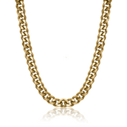 Italgem Steel 16MM Yellow Men's Heavy Curb Chain