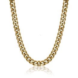 Italgem Steel 16MM Yellow Men's Heavy Curb Chain