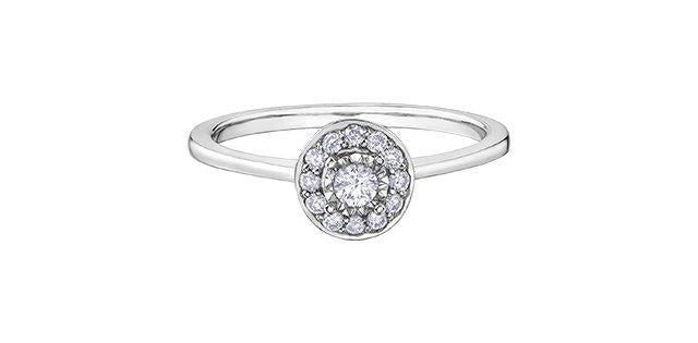 .19CT Diamond Engagement Ring