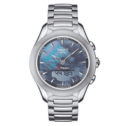 Tissot Touch Solar Lady Mother of Pearl Dial Women's Watch T0752201110101